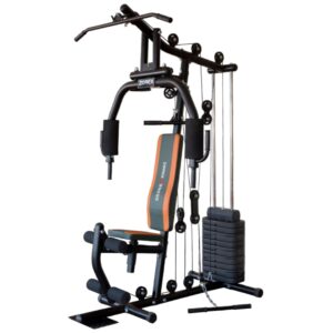 Zorex Fitness HGZ-1001 Multi Home Gym Multiple Muscle Workout Exercise Machine Chest Biceps Shoulder Back Triceps Legs for Men at Home, 60Kg Weight Stack